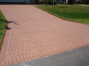 Driveway and Pavers power wash and seal